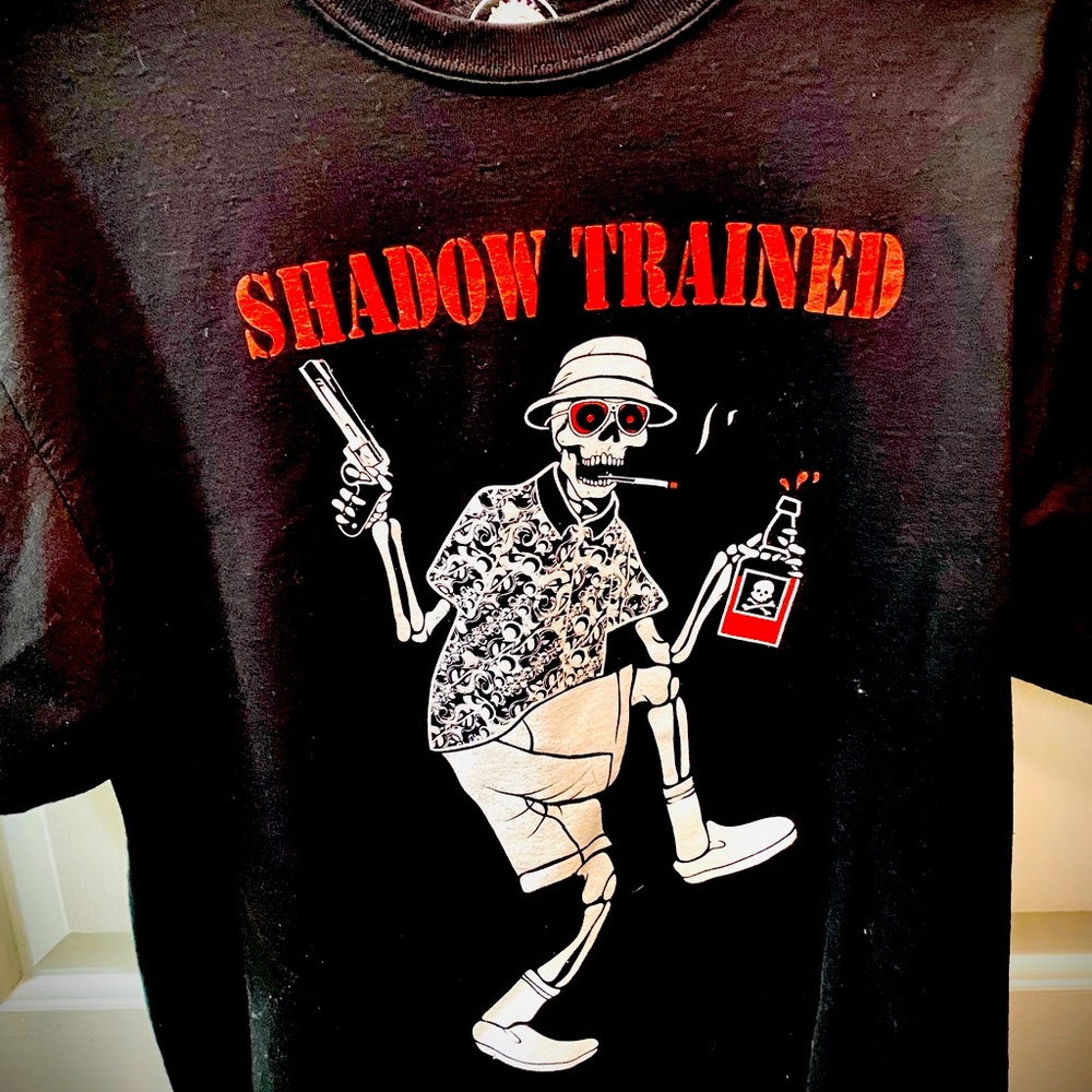 Shadow Trained Large T Shirt in Decent Shape